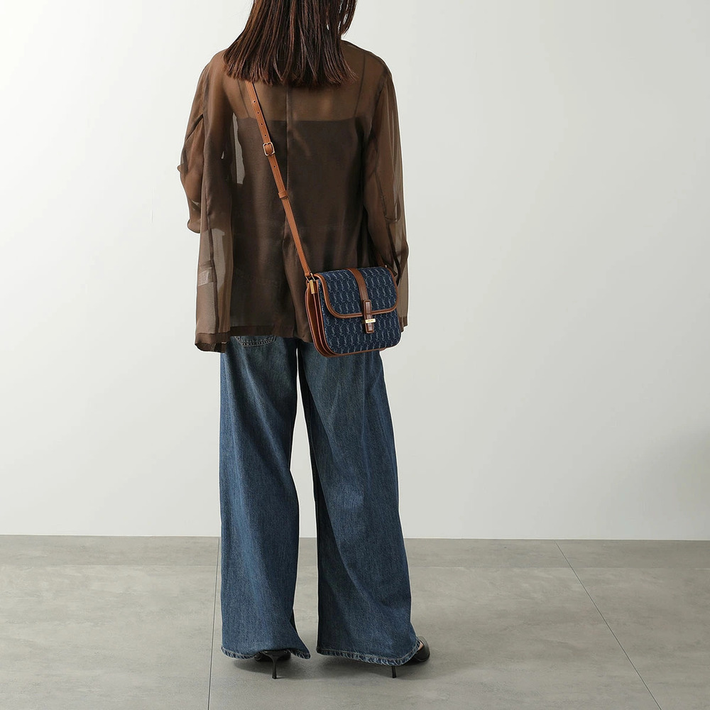 SAINT LAURENT Shoulder Bag Denim Cassandra Crossbody